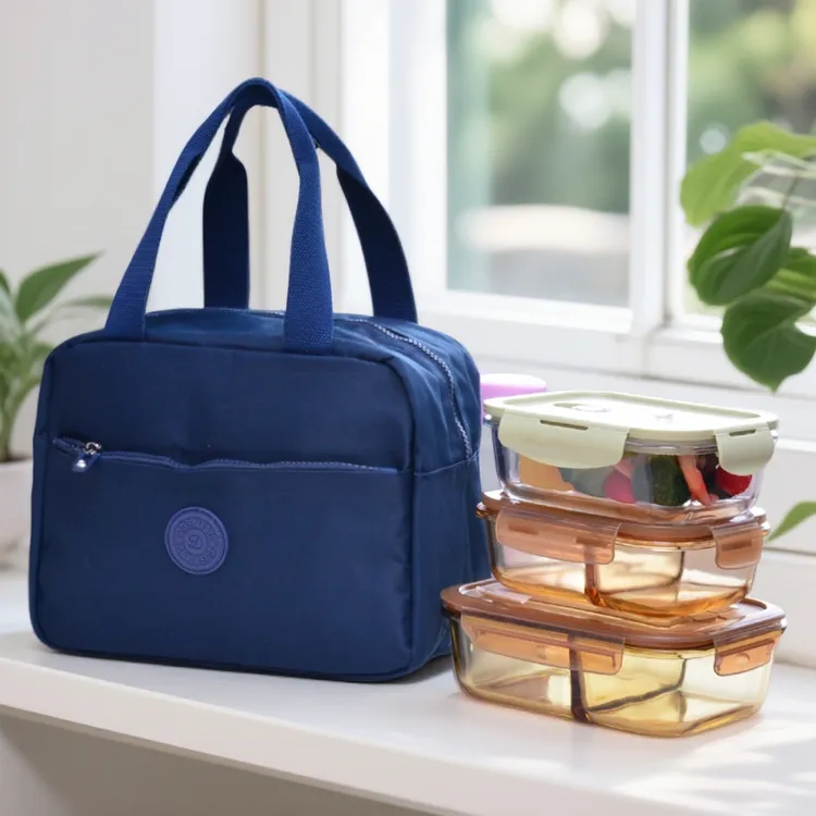【双11机制】上班族保温铝箔饭盒手提袋包女生高颜值袋带饭手提包