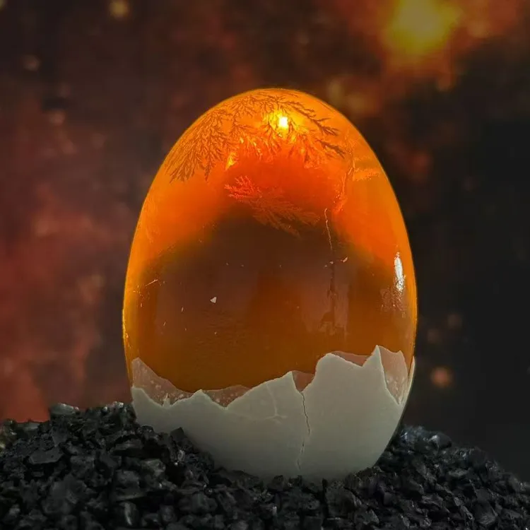 庄里鸭无斑松花蛋大皮蛋无铅工艺绿壳鲜鸭蛋腌制