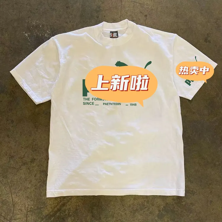 索罗娜夏季棉质冰丝凉感男版新款潮牌短袖时尚百搭圆领男上衣