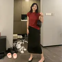 阿黎精选--------夏季侧开叉半身裙