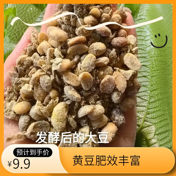 发酵黄豆肥养花种菜通用底肥促生长促开花结果