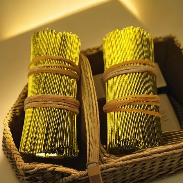 金色麦穗短铁丝5厘米手工DIY制作材料稻穗专用铁丝金葱水晶稻穗爆