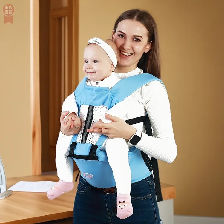 宝宝腰凳轻便四季前后两用爸妈外出婴儿背带多功能前抱式抱娃神器