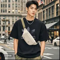 支持鉴定重磅新疆长绒棉短袖圆领云柔水光T打底衫男女纯棉T恤069