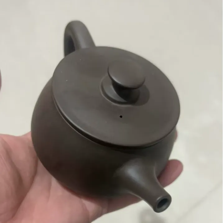 大口汉瓦茶壶半手工泡茶紫砂茶具断水凤鸣单壶大容量家用紫砂壶