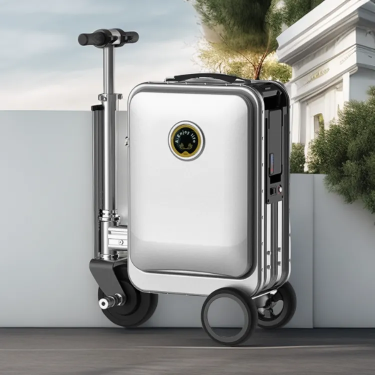 电动行李箱20寸登机箱大容量拉杆箱骑行旅游智能学生旅行箱子