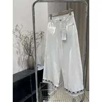 【9063】桔子王家 四面弹莱赛尔 夏季薄款九分弹力阔腿裤
