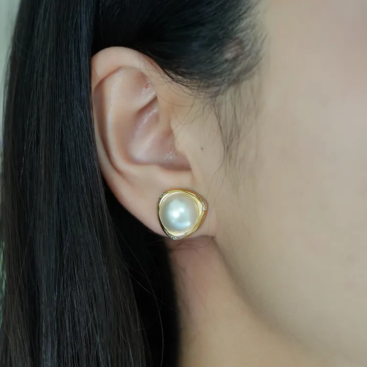  Fellala/翡拉拉「简奢online」珍我耳钉施家