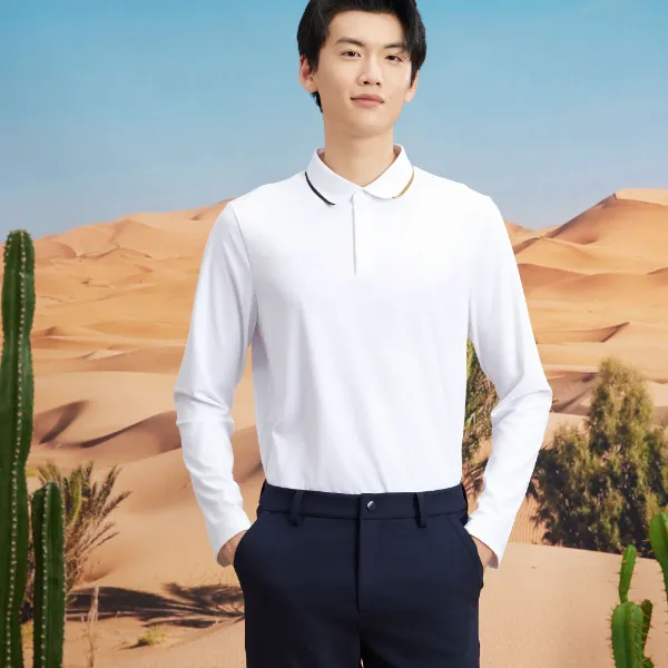 RAPIDO睿必度25早秋男士GOLF休闲长袖polo衫VN5741C36雳霹道