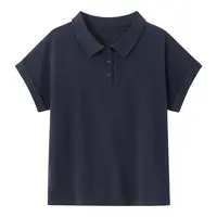 【多多家】蚕丝亚麻polo领T恤短袖【1260】