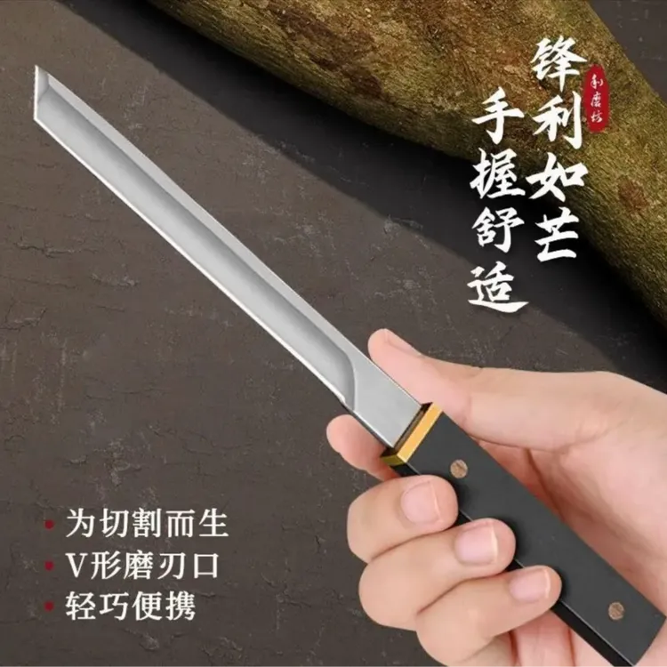 【新疆包邮】黑武士小战艇户外露营便携小直刀水果刀多功能