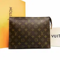 99新 LouisVuitton/路易威登 【陈思斯专属】26洗漱手拿包单肩包