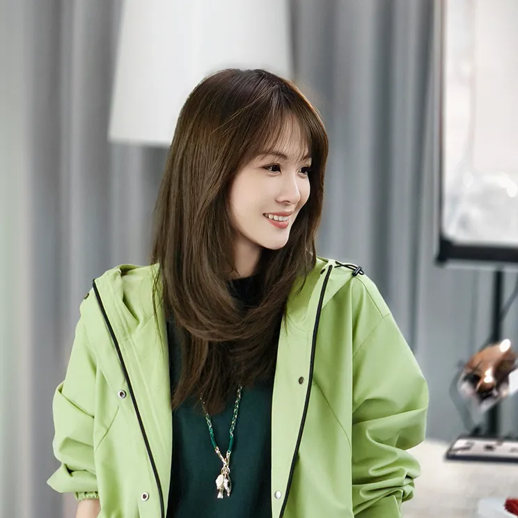 A美洋MEIYANG 青柠户外外套 【商场同款】防泼水宽松斜裁连帽夹克S