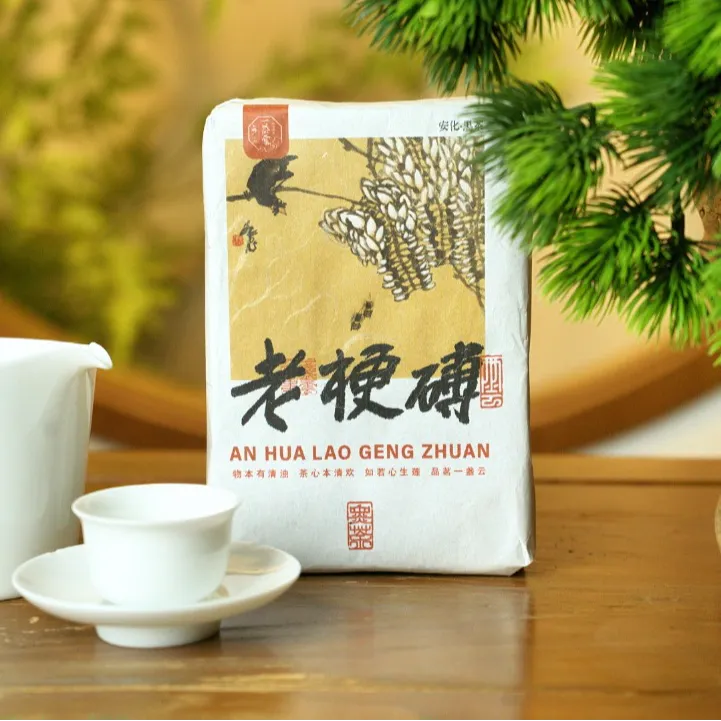 2014安化黑茶老梗砖