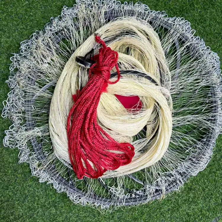 纯精编大力马60加大齿轮飞盘钢拉丝加重不锈钢链条撒网手抛网赠包