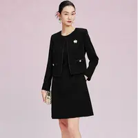 【晨粉专享价】春秋季法式复古小香风长袖外套高级感短款外套