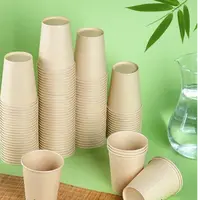 Mom家一次性本色纸杯  到手300个