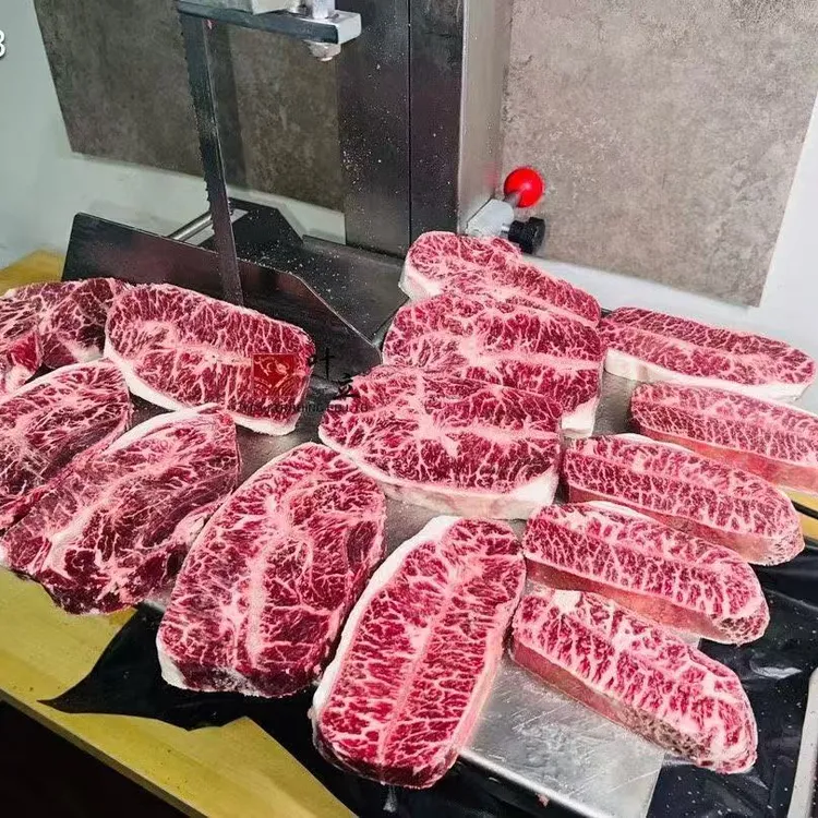 原切牛排澳大利亚和牛板腱原条现切