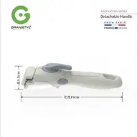 GRANISTYL/格蒂 快拆手柄肤感材质双重防护适配巴黎碗盘承重5KG