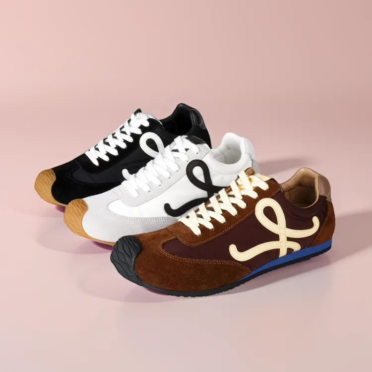 歪头增高德训鞋平跟时尚休闲鞋跑步经典球鞋运动鞋情侣潮鞋百搭