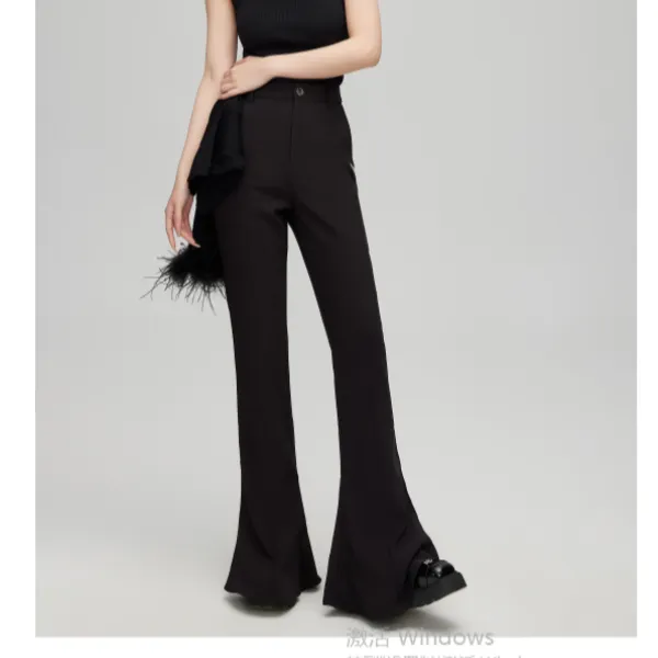 【ANY SPOOR】时尚设计师潮流高街长裤春季高腰84A331