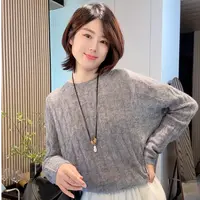 NAN&SEN 星芒  2025秋季新款羊绒桑蚕丝软糯感慵懒风老钱风贸易