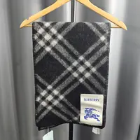 99新 BURBERRY/博柏利 99新冬季羊毛加厚围脖