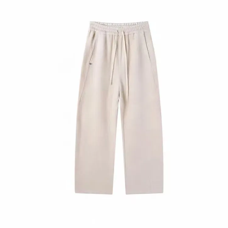 ZHUIMU.【玉露】新中式国风显瘦百搭松紧腰系带保暖阔腿裤ZM1052