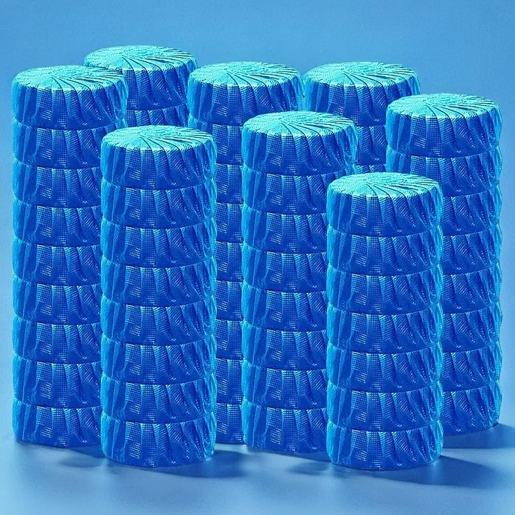 【新疆包邮乌市直发】马桶蓝泡泡洁厕灵家用去污自动除垢清香卫生间