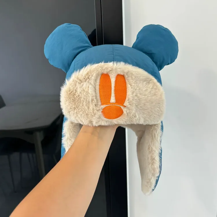 儿童秋冬保暖雷锋帽亲子款男孩女孩防寒滑雪户外护耳帽冬天加绒厚