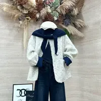 【苏兰文】休闲复古风衣外套-8257