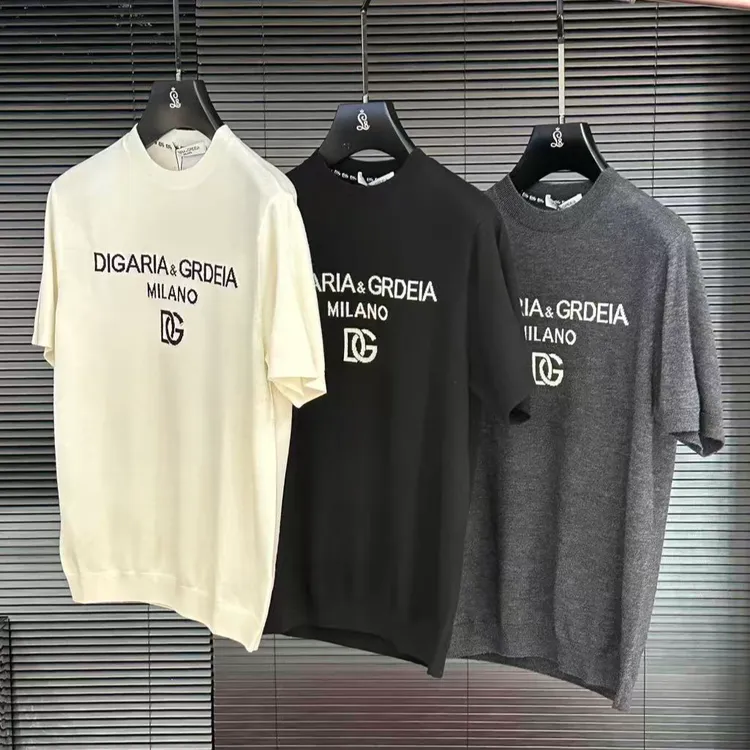 （DG）秋冬 新款 三色 塔斯马尼亚 短袖 羊毛衫 08M215