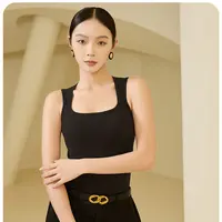 女大方领Brain打底背心