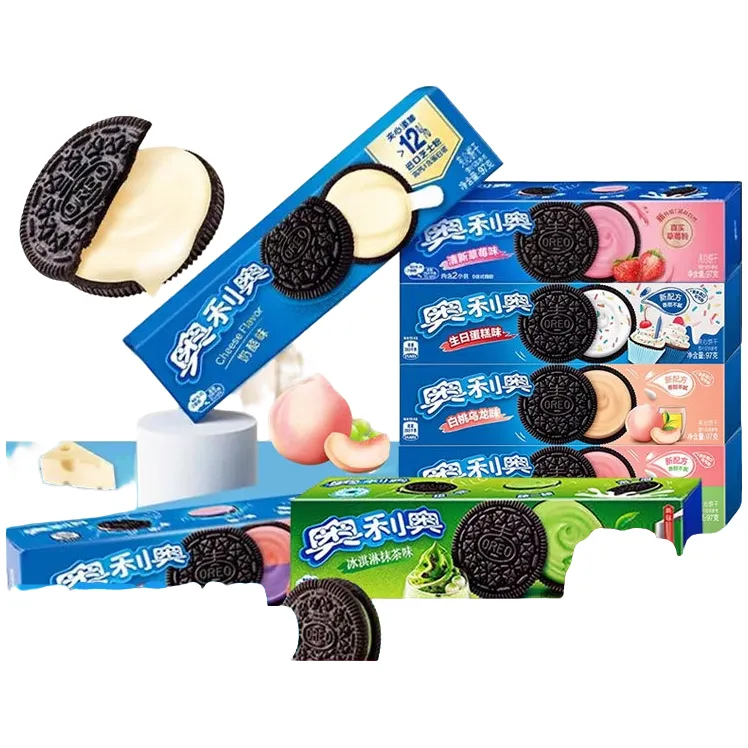 奥利奥夹心饼干乾新品可口可乐味多口味组合学生网红休闲零食