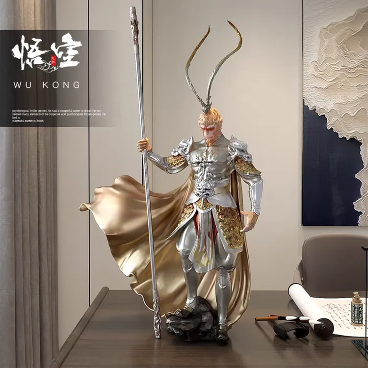 孙悟空齐天大圣摆件客厅落地装饰品办公桌面斗战胜佛创意礼物