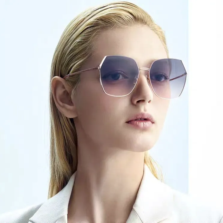 超轻纯钛时尚潮流太阳眼镜高级感墨镜户外遮阳防紫外线