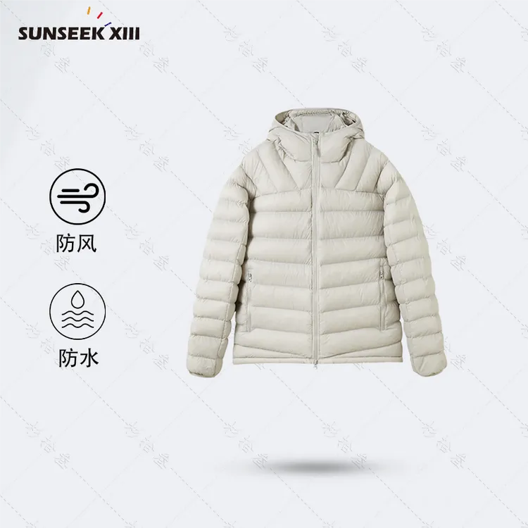 暖而有型】冬季防风连帽棉服弹力百搭休闲户外休闲情侣款棉服2601