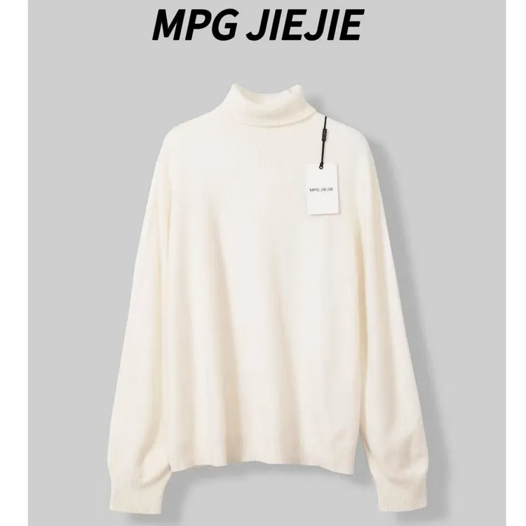 MPG JIEJIE【盲搭】25秋冬绵羊毛高领气质毛衣