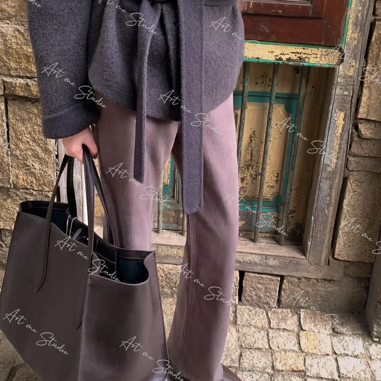 【ART ME】棉随性酷拽自由风超绝比例小脚两色牛仔裤w24574