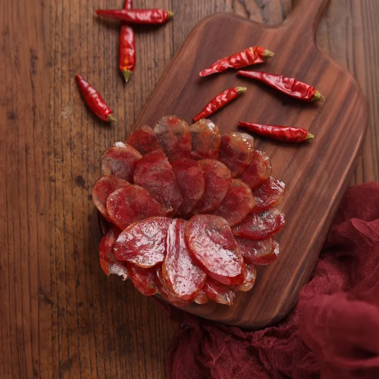 正宗甜辣/五香味猪肉腊肠香肠纯手工制作（精选猪肉）