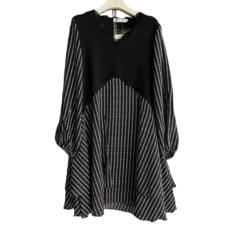 大码女装时尚休闲大衫裙