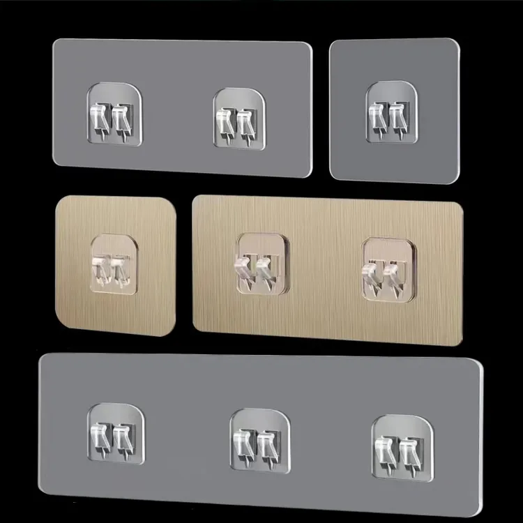 强力粘贴贴片承重卡扣挂钩多功能钩免打孔置物架无痕浴室厨房粘钩