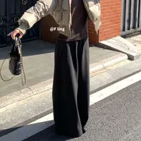 【芳龄F.LING】自定义 极简百搭加绒加厚款休闲裤FL01450