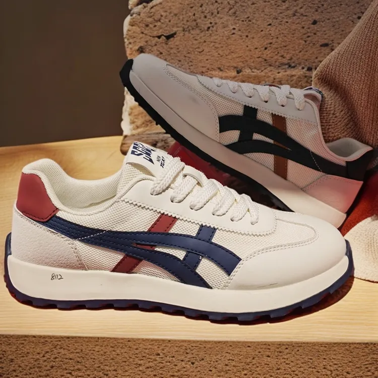 男士休闲阿甘鞋休闲运动风男鞋夏季开车跑步鞋透气