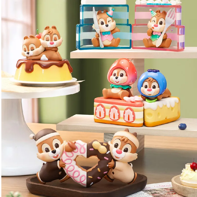 【送礼好物】TOPTOY迪士尼奇奇蒂蒂甜品奇遇记手办桌面摆件可爱正版