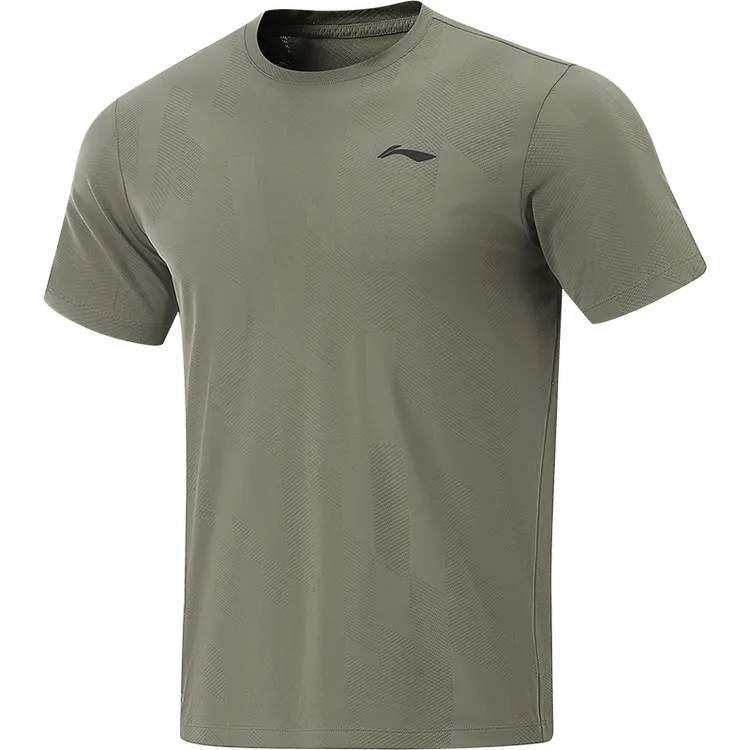 【2025新品】李宁健身系列男子排湿速干短袖T恤ATSV075-7