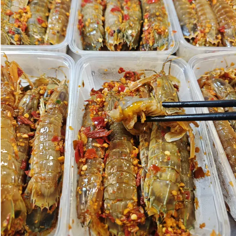 [酱香红心虾姑]潮汕风味皮皮虾新鲜腌制