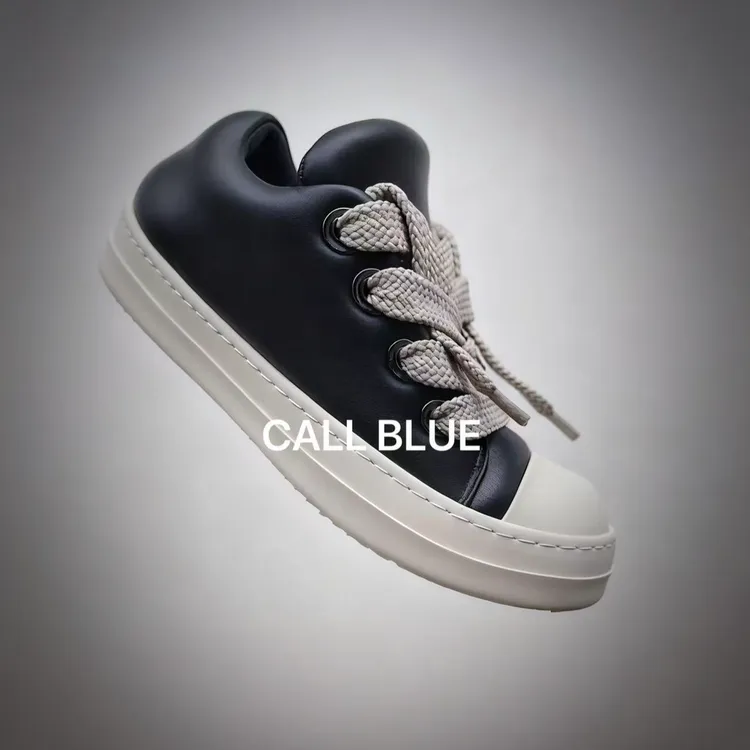 【SDL7955】2024新款羊皮VIBE风板鞋小众设计厚底男鞋低帮休闲鞋