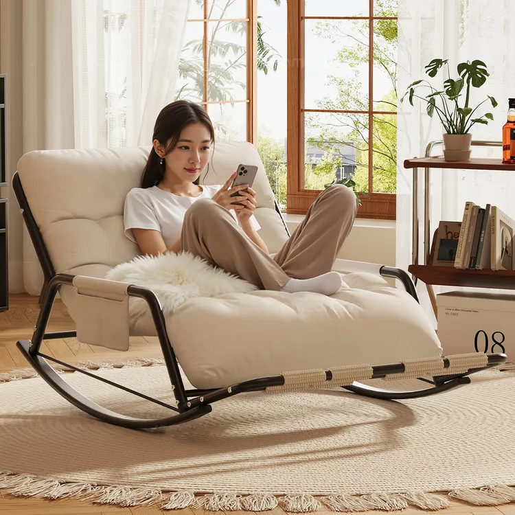 懒人沙发可躺可睡摇摇椅躺椅网红双人成人客厅阳台沙发家用休闲椅