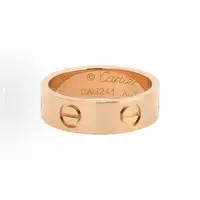 99新 Cartier/卡地亚 【Jessie专属】无钻宽版戒指